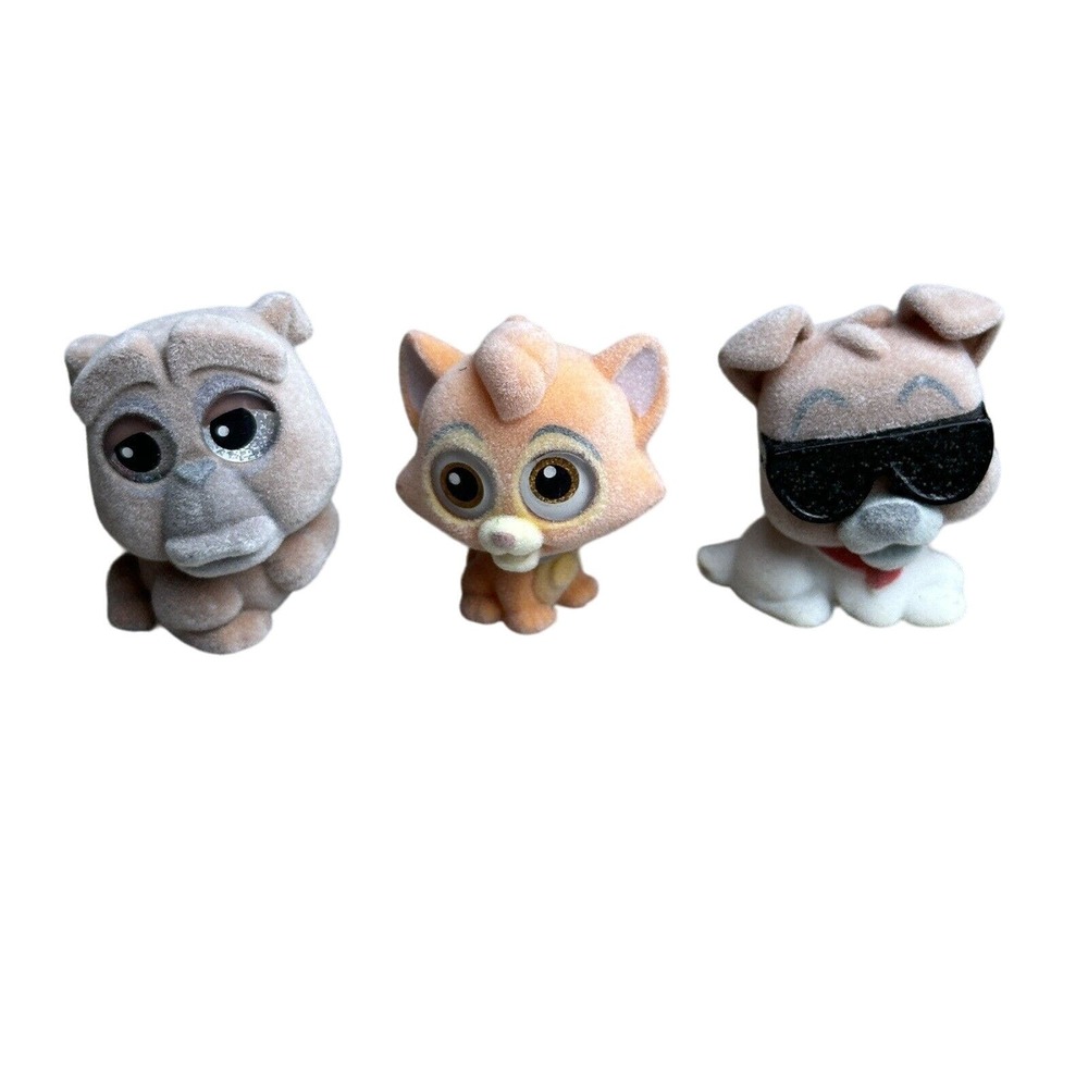 Disney Doorables Series 10 l Oliver & Co Oliver, Dodger, and Francis Set of 3